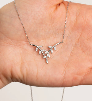 Crystal Vine Necklace