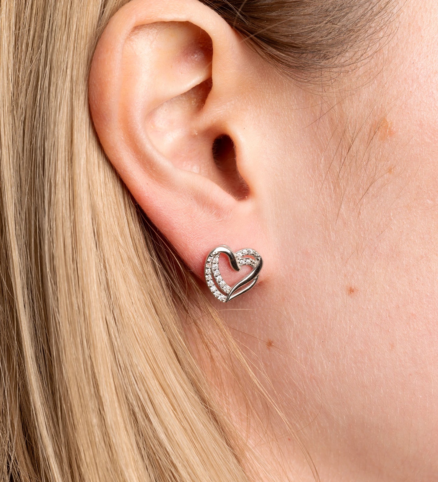 Boucles d'oreilles Heart