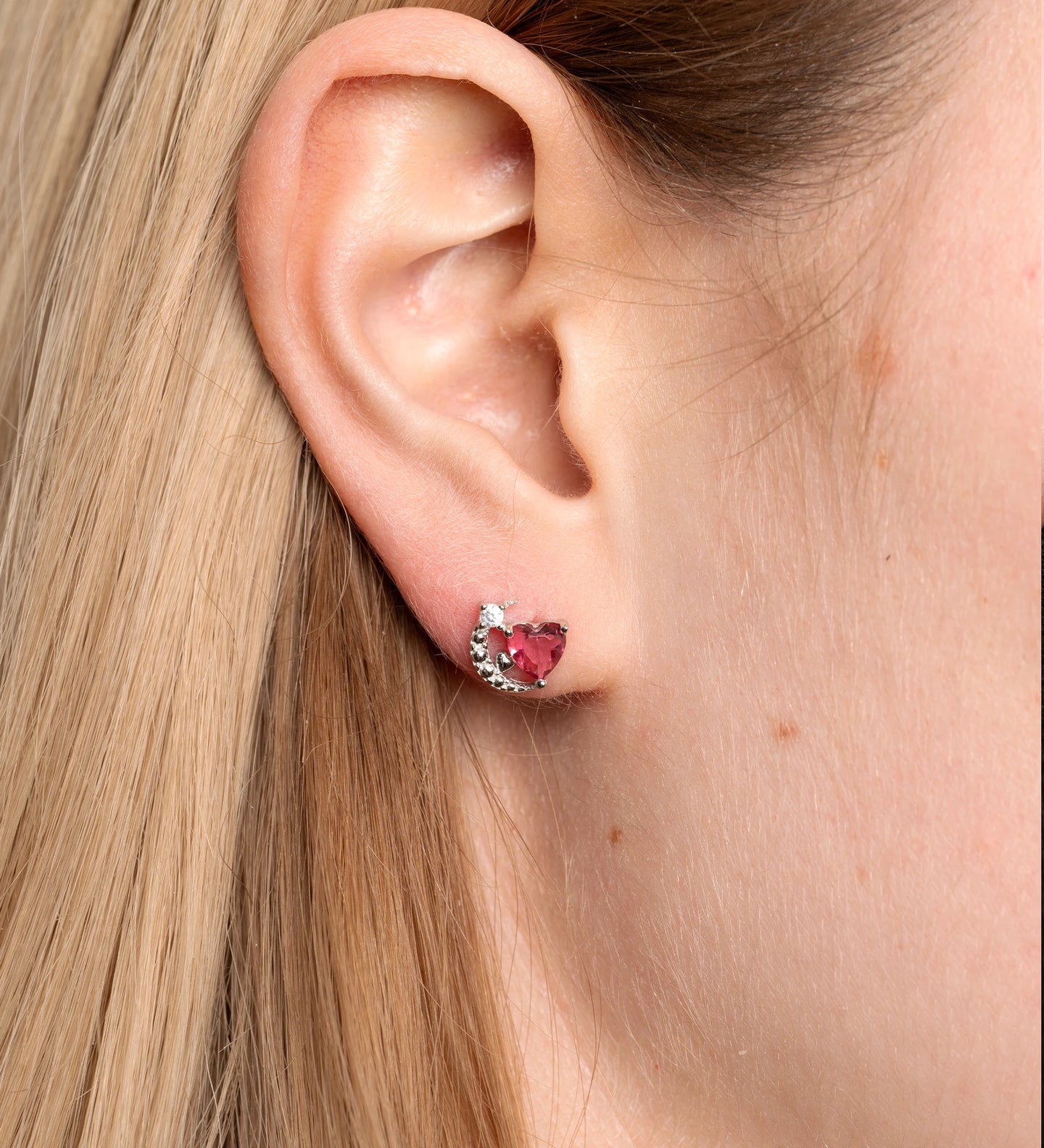 Boucles d'oreilles Ruby